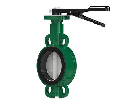 Marine Wafer Vulcanized Butterfly Valve