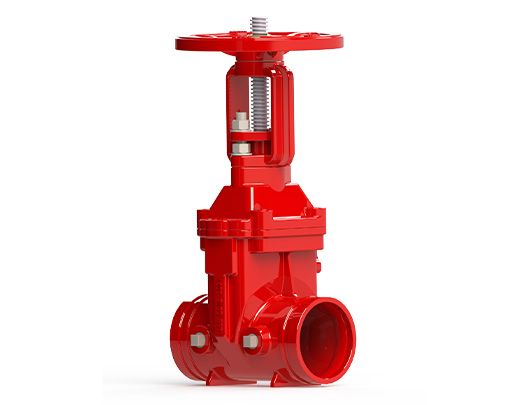 FM UL Groove Type OS&Y Resilient Gate Valve