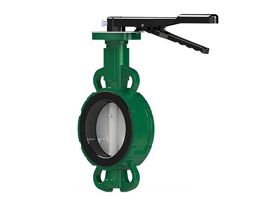 Concentric Wafer Vulcanized Butterfly Valve