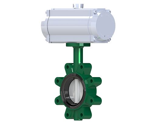 Concentric Lugged Soft Seated Butterfly Valve