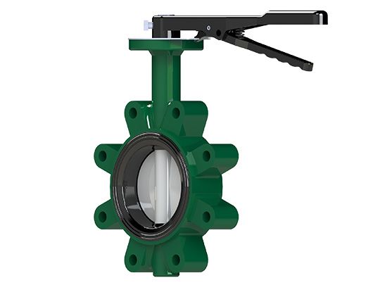 Concentric Lugged Soft Seated Butterfly Valve