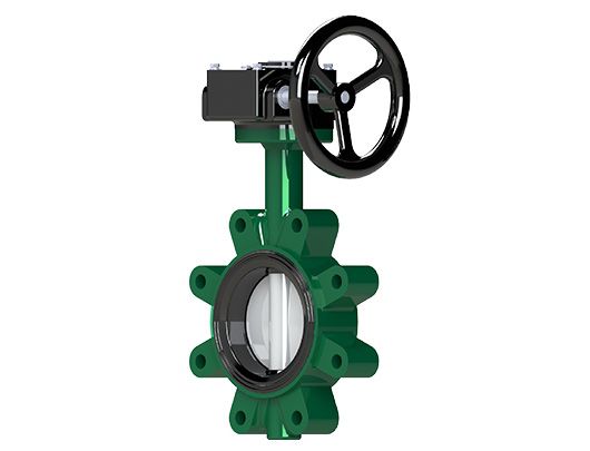 Concentric Lugged Soft Seated Butterfly Valve