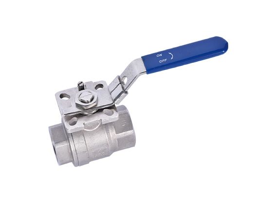 Two-Piece Stainless Steel Threaded Ball Valve