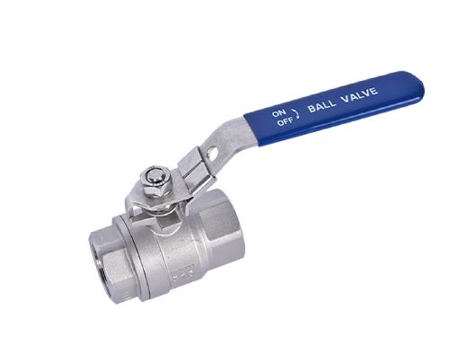 Two-Piece Stainless Steel Threaded Ball Valve