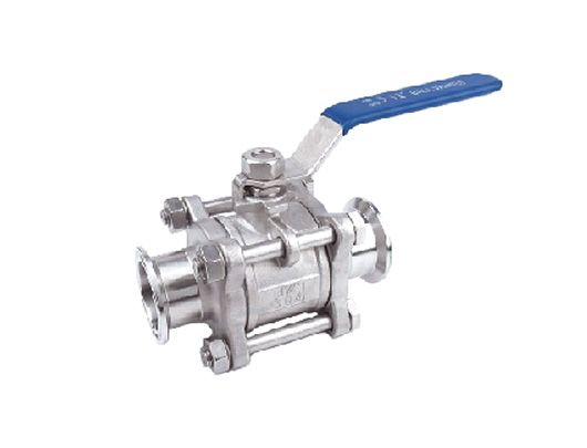 Three-Piece Stainless Steel Grooved Ball Valve