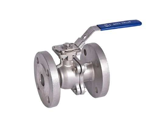 Two-Piece Stainless Steel Flanged Ball Valve