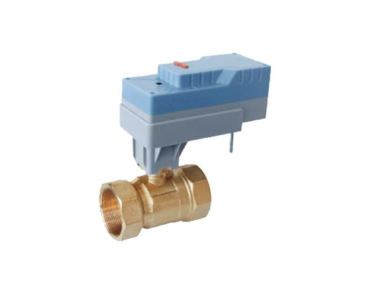 Electric Two-way Threaded Ball Valve