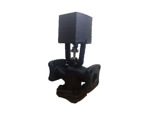 Flange Electric Two-way Regulating Valve